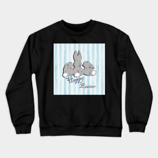 Easter Bunnies Cute Design, Happy Easter Funny Hoppy Easter Spring Crewneck Sweatshirt